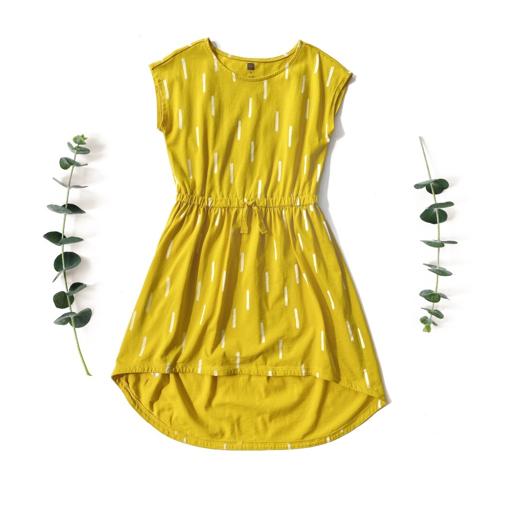 Tea Collection Hi-Lo Tie Waist Dress